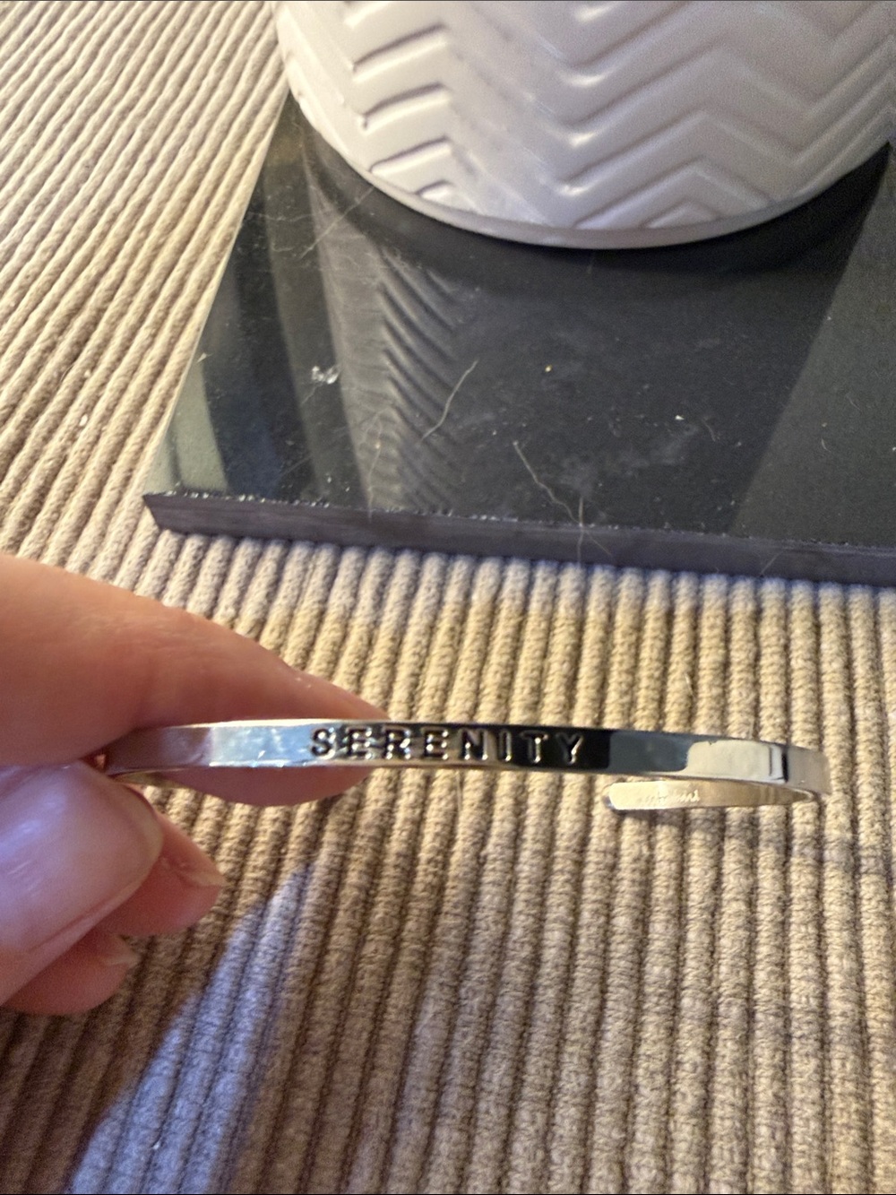 MantraBand SERENITY stainless steel bracelet